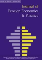 Journal Of Pension Economics & Finance