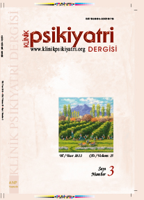 Klinik Psikiyatri Dergisi-turkish Journal Of Clinical Psychiatry