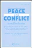 Peace And Conflict-journal Of Peace Psychology