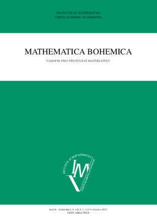 Mathematica Bohemica