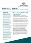 Trends And Issues In Crime And Criminal Justice