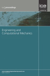 Proceedings Of The Institution Of Civil Engineers-engineering And Computational