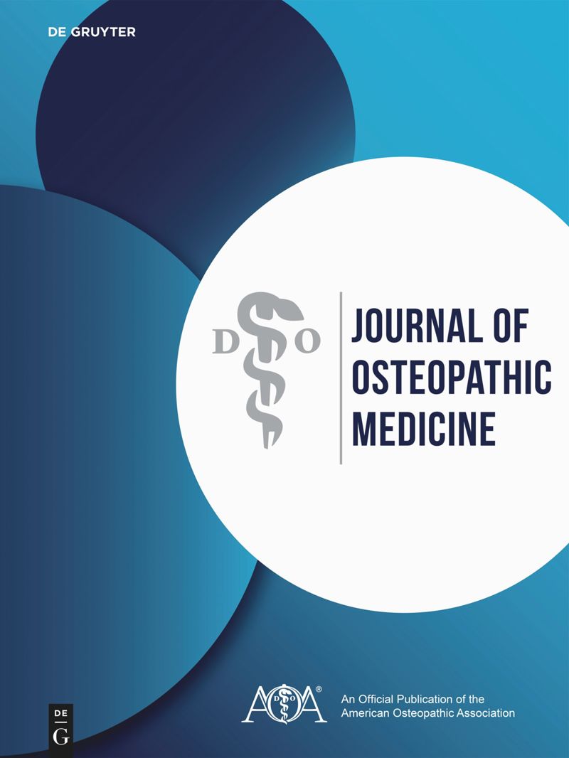 Journal Of Osteopathic Medicine