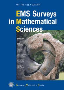 Ems Surveys In Mathematical Sciences