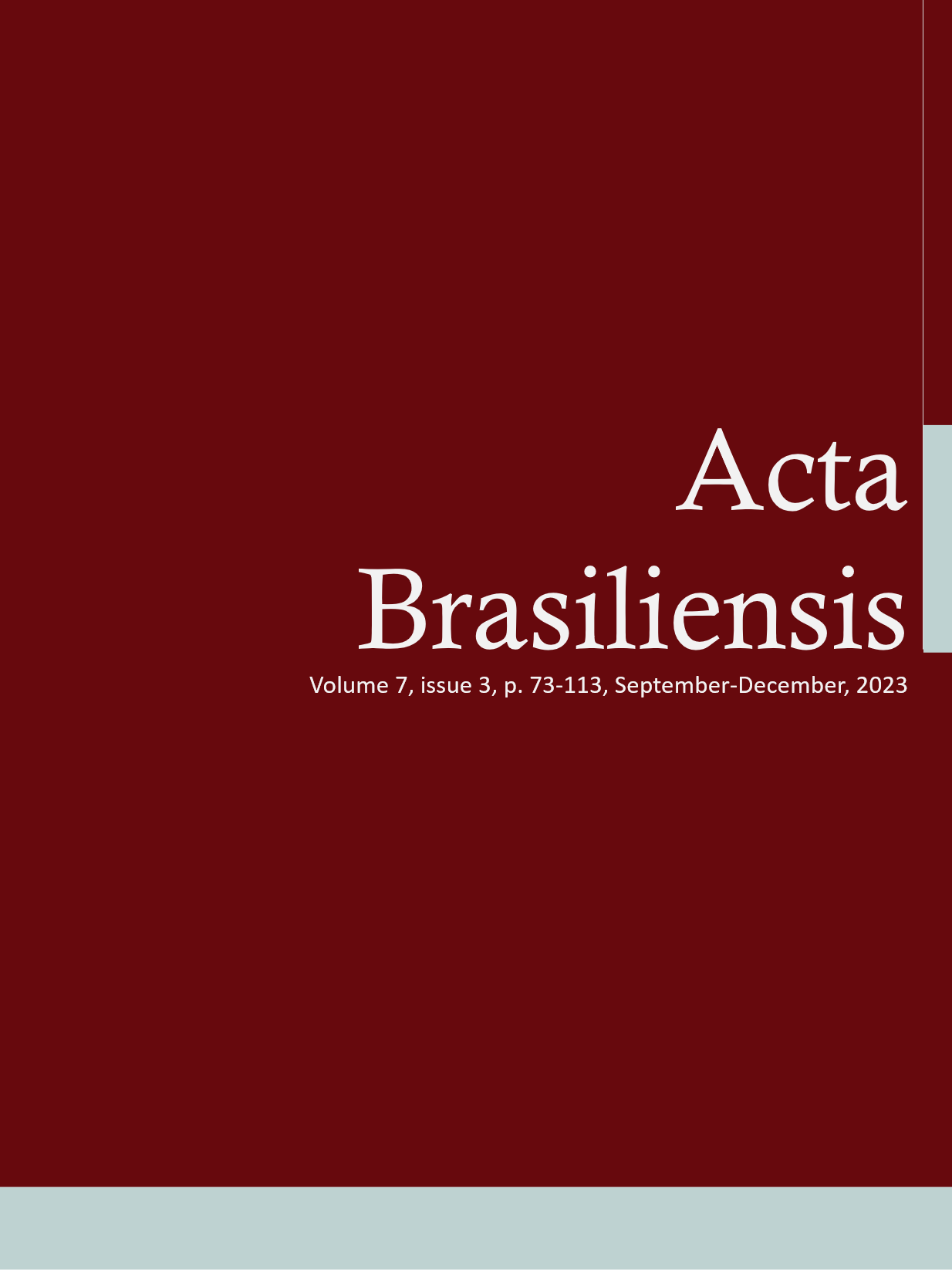 Acta Brasiliensis