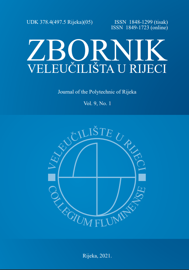 Zbornik Veleucilista U Rijeci-journal Of The Polytechnics Of Rijeka