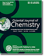 Oriental Journal Of Chemistry