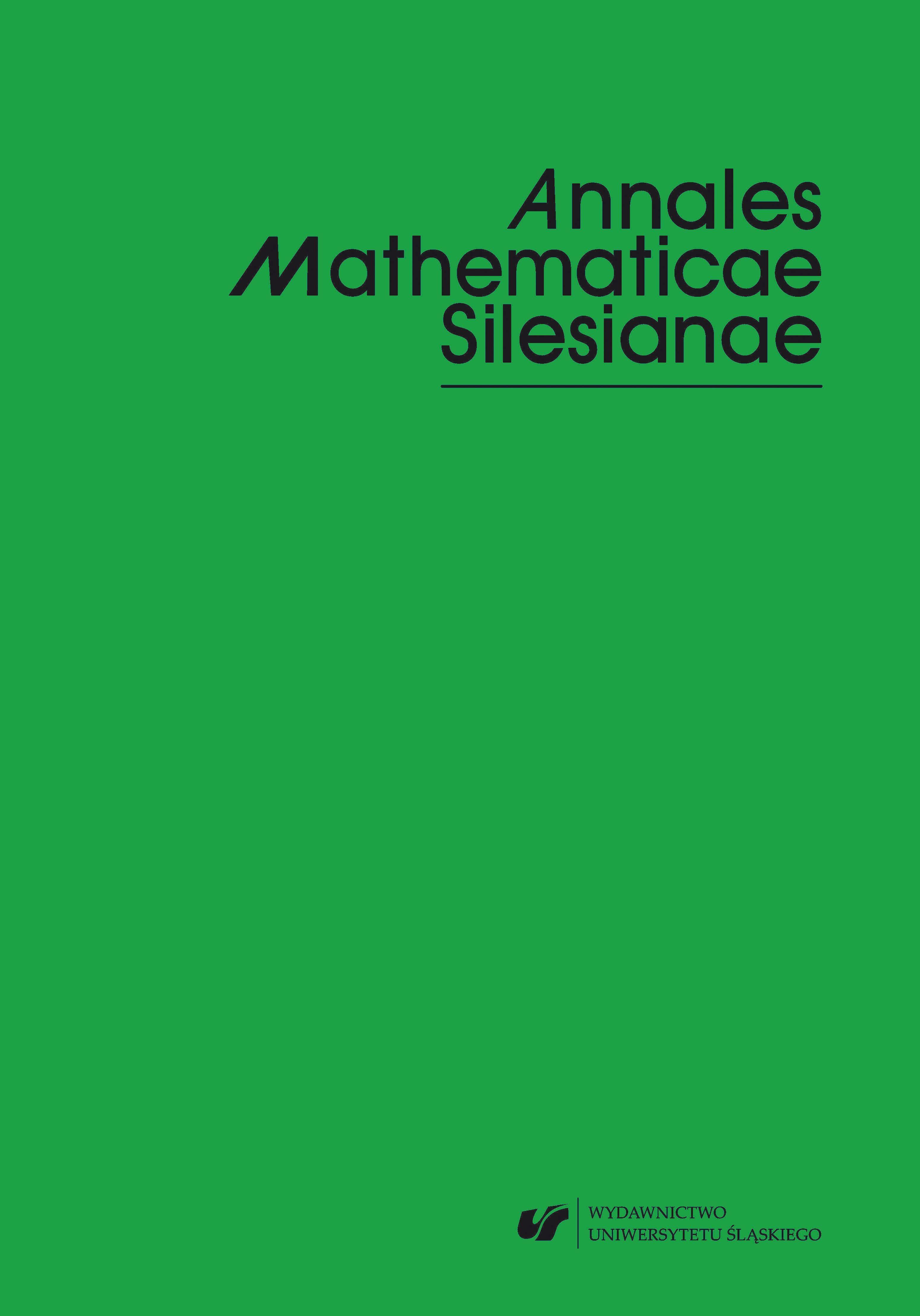 Annales Mathematicae Silesianae