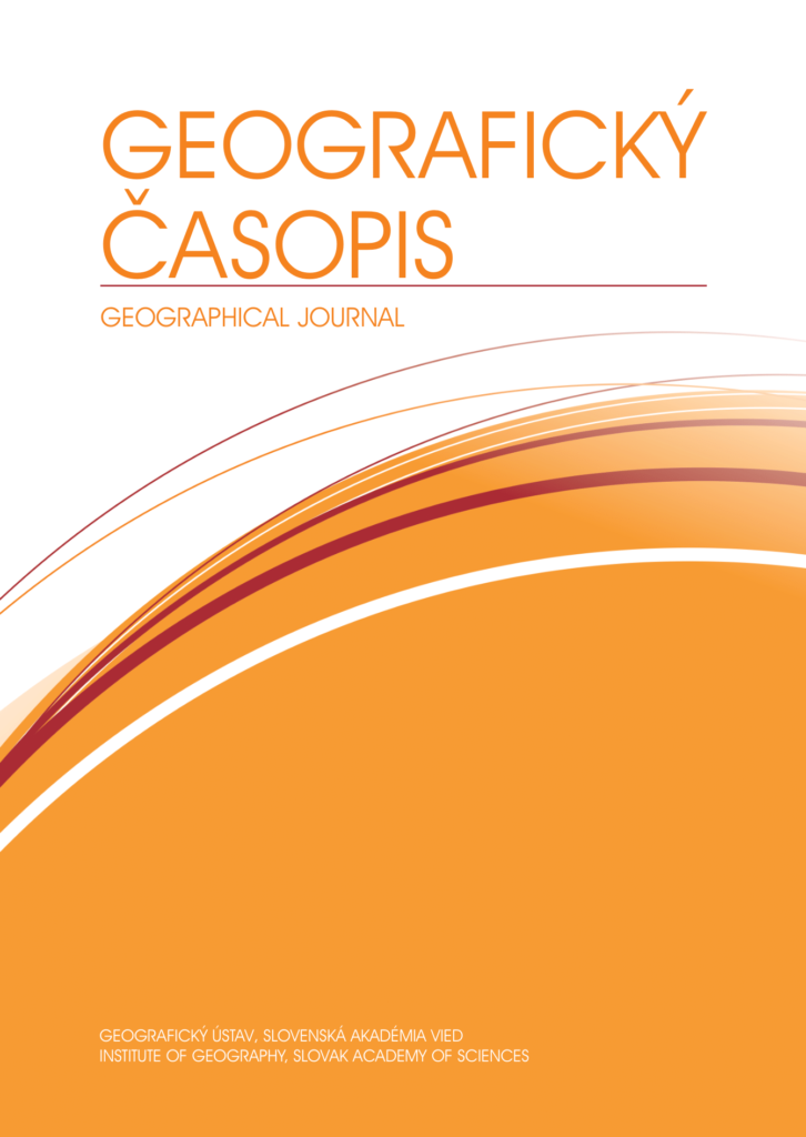 Geograficky Casopis-geographical Journal