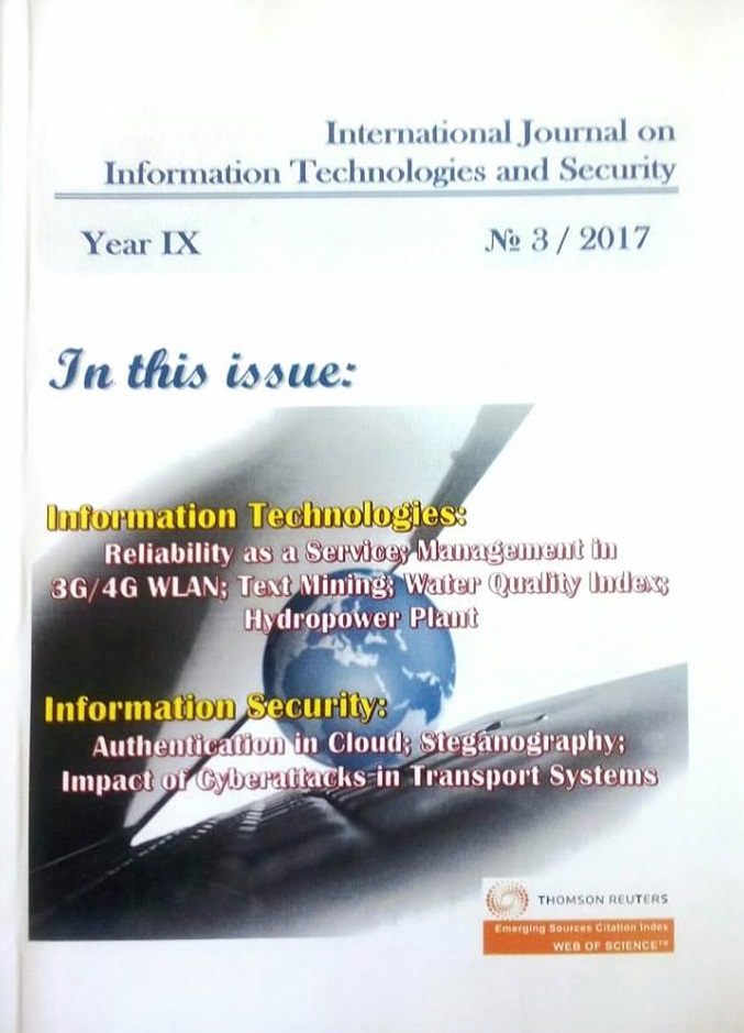 International Journal On Information Technologies And Security